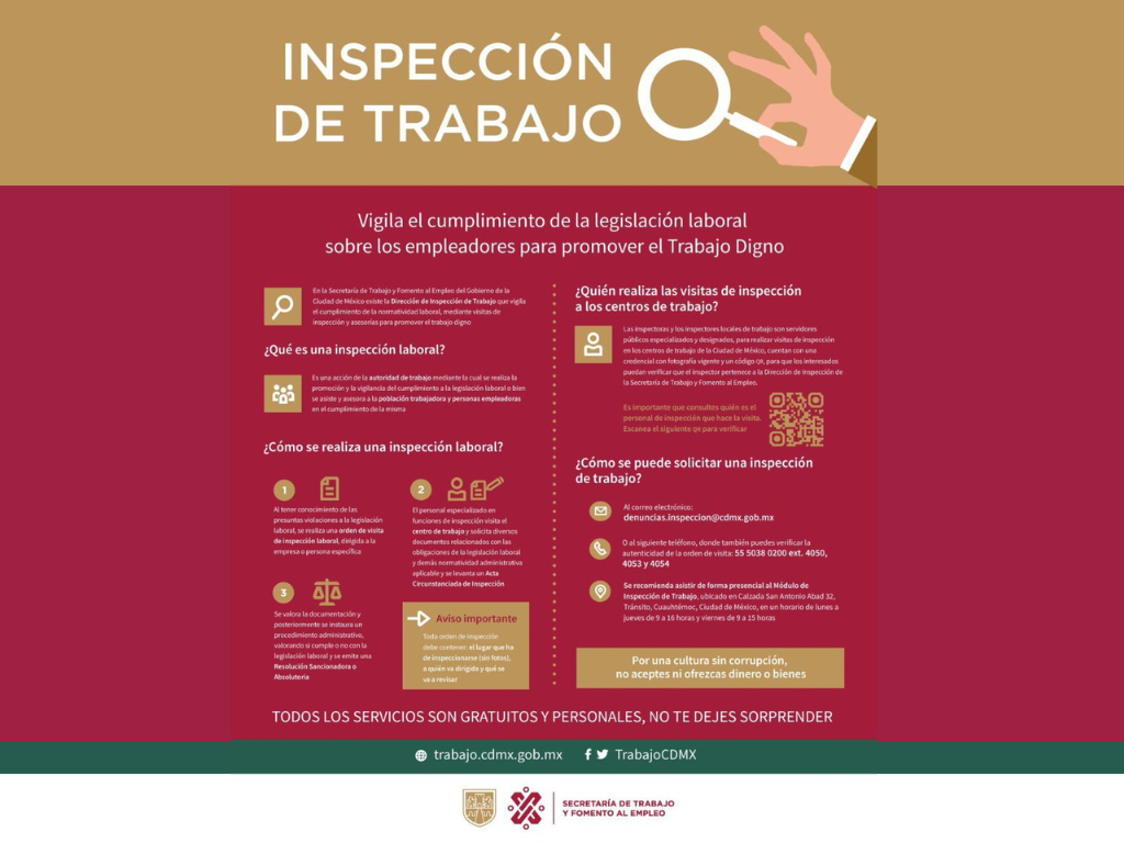 ¿Qué es una inspección de trabajo?